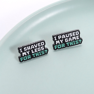 Tôi cạo chân của tôi cho pin men này tôi tạm dừng trò chơi của tôi cho game thủ này chơi game BROOCH Lapel huy hiệu đồ trang sức quà tặng cho bạn bè - Product Image 1