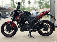 Moto de route d'occasion Haojue DR150S 150cc, refroidie par air, à essence, durable, plus de 80 km/h, Jiangsu, adaptée à toutes les conditions routières