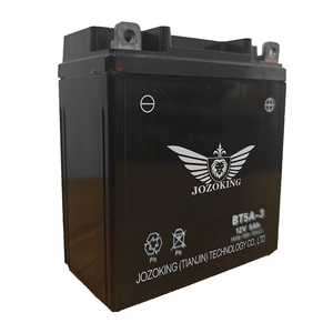 JOZOKING 6MF4L 12V密封鉛酸オートバイバッテリー<span class=keywords><strong>5AH</strong></span> 65CCA現在の2年間保証付き - Product Image 2
