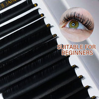 Extensions de cils 14mm, teinte taupe mat, style Indie Chic, racine foncée artistique, superposées, non conventionnelles, pour Festival de Cannes et Sundance