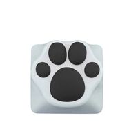 Personality Customized ABS Silicone Kitty Paw Cat Paws Pad Keyboard KeyCaps for Cherry MX Switches OEM CNC Machining