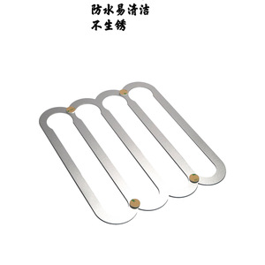 Capsule Storage Rack Aluminum <b>Wall</b> <b>Mount</b> 20 Pieces For <b>Cabinet</b> Tile Dining Room Modern Simple Style - Product Image 2