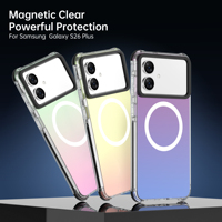 Coques de téléphone pour Samsung S26 Plus Ultra, fabrication 2025, électroplaquage, coque de luxe vibrante, longue durée, non jaunissante