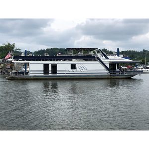 Casa flotante Somerset de aluminio usada de 1997, 75' x 16', con motor MerCruiser de 5.7L, casco de 22.86m de longitud, ID SZJ02486E797 - Product Image 5