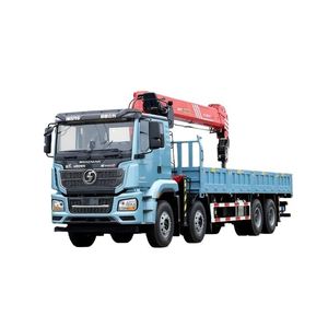 Grúa Montada en Camión Shacman Delong M3000S 8x4 de 14 Toneladas, Grúa de Brazo Recto Sany, Vehículo de Transporte de Equipo Pesado - Product Image 1