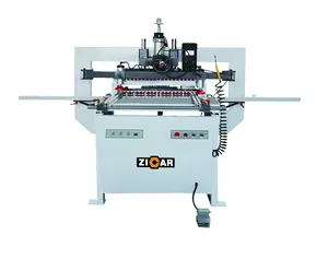 Máquina perforadora múltiple ZICAR MZ2, máquinas perforadoras de cabezales múltiples para carpintería, máquina perforadora múltiple de dos líneas