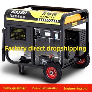 10 kW <b>Gasoline</b> <b>Generator</b> 220 V Household Small Single-phase 3/5/6/8 kW Three-phase 380 V Construction Site Outdoor Model - Product Image 5