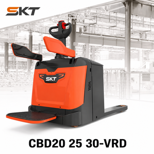 รถยกพาเลทไฟฟ้าแบบนั่งขับ รุ่น CBD30-VRD รับน้ำหนัก 3000 กก. แบบงาสั้นเดี่ยว ใช้แบตเตอรี่ตะกั่วกรดและลิเธียมได้  จำหน่ายโดยตรงจากโรงงาน - Product Image 2