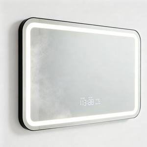 High Quality Modern Wall Mounted Smart Bathroom LED Mirror <b>Touch</b> <b>Switch</b> Round LED Light Vanity Mirror - Product Image 2