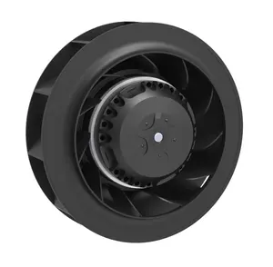 7" 175mm plastic impeller AC backward curved centrifugal fan 2750rpm 63dB 110/120/230V 50/60Hz