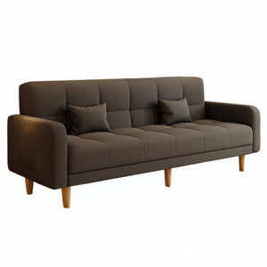 Nouveau Canapé Chenille 2026 avec Cadre en Pin, pour Petit Appartement, Salon, Style Simple et Moderne, Trois <span class=keywords><strong>Places</strong></span>, <span class=keywords><strong>Pliant</strong></span>, Convertible <span class=keywords><strong>Lit</strong></span>, Idéal pour la Location - Product Image 3