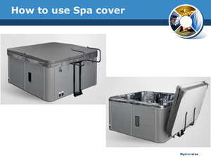 Couverture de <span class=keywords><strong>spa</strong></span> carrée pour bain à remous, couverture de sécurité pour piscine, protection solaire, durable, accessoires de couverture en cuir pour baignoire de <span class=keywords><strong>spa</strong></span> extérieure - Product Image 3