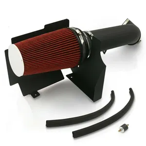 AUSO Cold Air Intake System Air Filter Heat Shield For GMC 99-06 Sierra 1500 4.8L 5.3L 6.0L V8 DR36