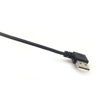 Câble USB A mâle à angle droit vers Mini USB pour caméra embarquée et connecteur de charge pour téléphone Android