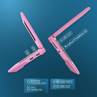 NBD layar IPS 7 inci Laptop, netbook komputer Laptop sistem operasi Android 12.0 portabel ringan RAM 2G ROM 32 GB