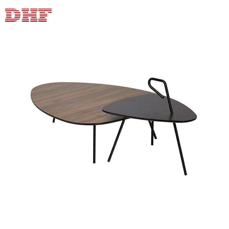 Offre Spéciale Nouvelle Conception Bureau Nid Table D'appoint Ensemble Solide Salon Table Basse En Bois Moderne