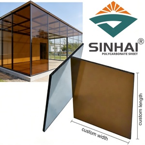 Plaques solides en polycarbonate anti-jaunissement, garantie 10 ans, découpe sur mesure pour serres - Product Image 1