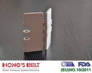 Hongsbelt HS-820-K325 en iyi fiyat çok fonksiyonlu paslanmaz çelik plastik zincirler konveyör bant - Product Image 4