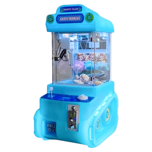 Mini plastik doldurulmuş hayvan bebek pençe otomat ödül İngilizce için oyun salonu oyun makinesi - Product Image 4