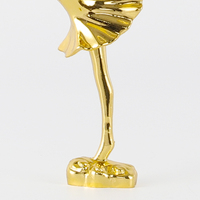 Proveedor de Piezas de Trofeos de Primera Calidad, Adornos de ABS con Forma de Bailarina de Ballet para Trofeos de Baile, para Concursos de Baile GZ34