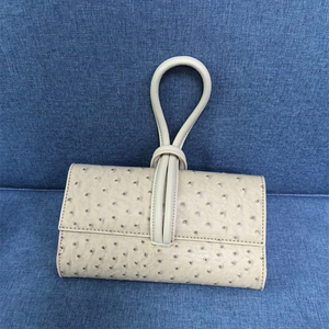 Très fantaisie tendance mode petit luxe autruche imprimer dames épaule sacs à bandoulière en cuir pochette sacs à main pour les femmes de luxe - Product Image 1