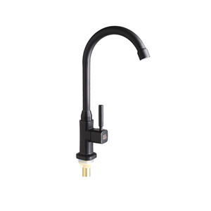 Grifo de Baño ITALOMIX de Lujo, Negro Mate, de un Solo Orificio - Product Image 2