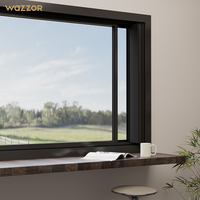 Ventanas Verticales Elevables de Vidrio Modernas de Aleación de Aluminio de Calidad Premium Wazzor