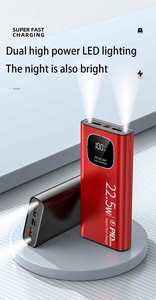 2022 nouvelle Arrivée Haute capacité 20000mah 10000mah 22.5W Rapide Chargeur puissance banque 10000mah puissance banque 20000mah - Product Image 6