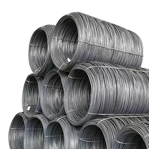 Hot Rolled Carbon Steel Wire Rod Sae1006 Sae1008 Steel Low Carbon Steel Wire Rod Price Per Ton