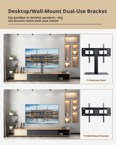 Base Universal Grande para TV, Soporte de Pedestal de Acero Laminado en Frío con VESA Máximo 200x200 para Televisores de Pantalla Plana de 32-55 <span class=keywords><strong>Pulgadas</strong></span> - Product Image 6