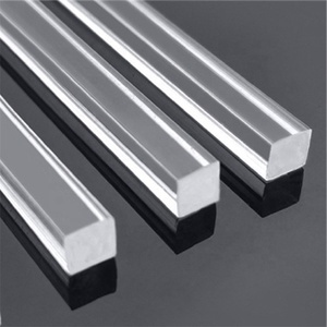 トップクリアPmmaプラスチックPlexiガラスロッド色アクリルスティック/バー色LED壁用 - Product Image 2