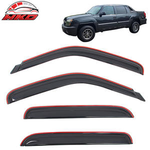 Visera para Ventana de Chevy Silverado 01-06 y GMC Sierra 1500 2500 Crew Cab, Protección Lateral para Ventana de Puerta de Coche - Product Image 1