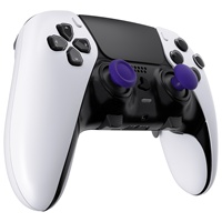 EXtremeRate Manettes analogiques amovibles personnalisées violettes de remplacement pour manette Dualsense Edge PS5