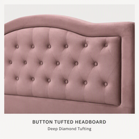 Lit de rangement moderne XDS avec tiroirs, mobilier de chambre contemporain, lit double capitonné avec rangement