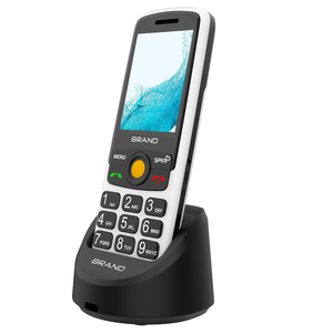 <span class=keywords><strong>Telefono</strong></span> <span class=keywords><strong>con</strong></span> Caricatore da Scrivania, Display da 2.4 Pollici, Batteria da 1800mAh, 25BI, Stampa Logo su <span class=keywords><strong>IT</strong></span> Telefoni 4G <span class=keywords><strong>con</strong></span> Supporto VoLTE e Pulsante SOS per Anziani - Product Image 2