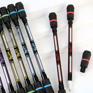 Stylos à bille créatifs en plastique rotatifs, colorés, gel, kawaii, avec logo personnalisé, adaptés comme cadeaux pour enfants - Product Image 4