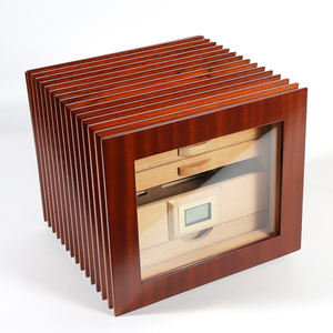 Humidor électronique pour cigares avec de bonnes étagères en bois de cèdre pur et contrôle constant de l'humidité pour les boîtes à cigares - Product Image 3