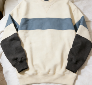 เสื้อสเวตเชิ้ตคอกลม สไตล์ฤดูใบไม้ร่วง/ฤดูหนาว เสื้อปูลโอเวอร์ปักลายแบบมีสีตัดกัน เสื้อแบรนด์อินเทรนด์/เสื้อตัวนอก - Product Image 4