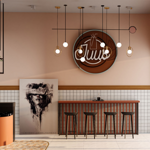 ออกแบบตกแต่งภายในสุดหรูสำหรับร้านไอศกรีม ชานมไข่มุก น้ำผลไม้-ร้านกาแฟ ชานม ตู้โชว์เคาน์เตอร์ - Product Image 4