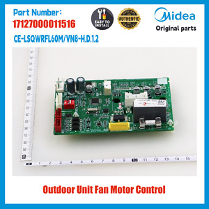 Carte de commande de ventilateur 17127000011516 pour unité extérieure Midea VRF, module de commande de moteur de ventilateur - Product Image 2