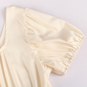 Nuevo Vestido Medieval Vintage Victoriano de Época para Mujer, Color Sólido, Manga Corta, Cintura Alta, Vestido de Baile, Disfraz de Cosplay - Product Image 3