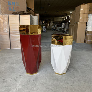 Maceta Creativa <span class=keywords><strong>para</strong></span> Plantas, Decoración <span class=keywords><strong>de</strong></span> Interiores <span class=keywords><strong>para</strong></span> Sala <span class=keywords><strong>de</strong></span> Estar, Maceta <span class=keywords><strong>de</strong></span> Acero y Cuero <span class=keywords><strong>de</strong></span> Lujo - Product Image 5