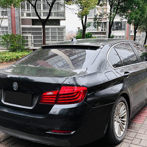 Bmw Rear Spoiler Carbon Fiber Texture Abs Material For 5 Series F10 2011 2017 Roof And Rear Bumper Modification - Product Image 2
