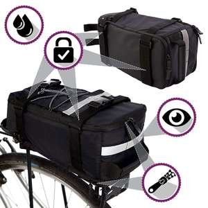 Sacoche de vélo de luxe <span class=keywords><strong>Porte</strong></span>-bagages Étui de protection étanche et réfléchissant - Product Image 6