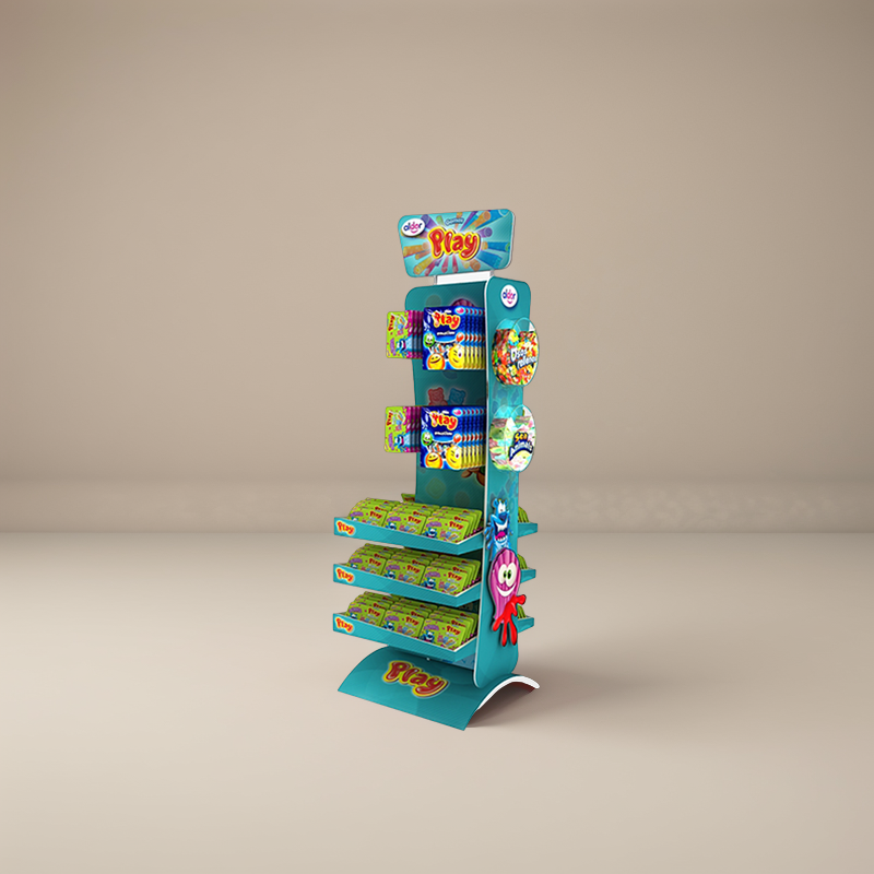 Modern Customized Metal Display Rack for Candy Stores for Supermarkets and Stores Candy Shelf Display — view 5