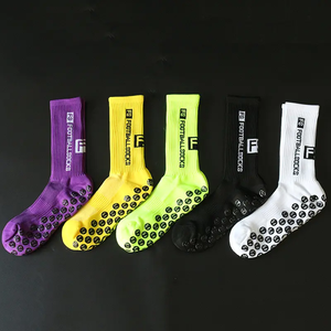 <span class=keywords><strong>Calcetines</strong></span> antideslizantes personalizados de fábrica de China, venta al por mayor, OEM, para entrenamiento de adultos, correr, deporte, fútbol - Product Image 6