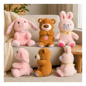 OEM AI Interactive Rabbit Stuffed Animal Multilingual Voice Chat App Control Bedtime Soothing Children Gift Factory - Product Image 6
