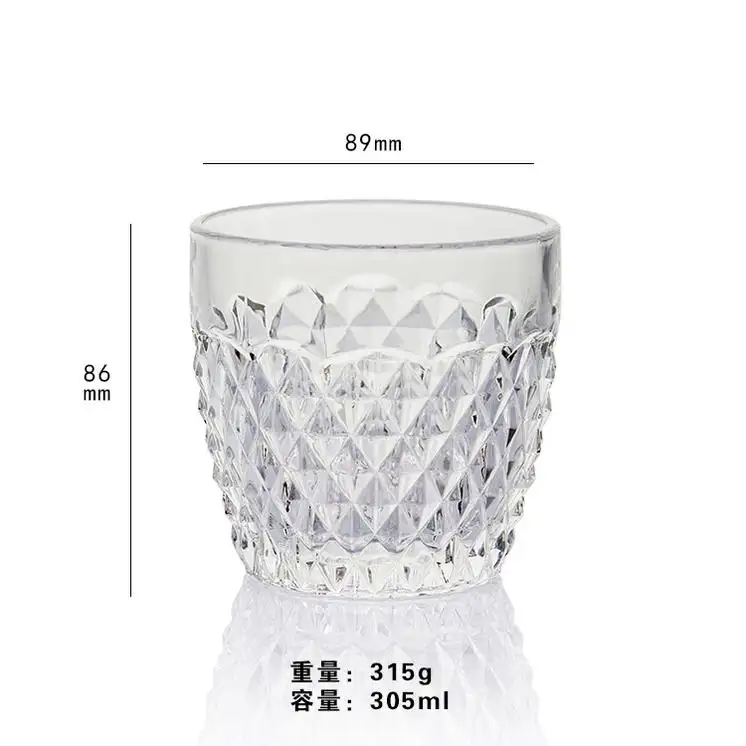 Gelas kaca terbaru Tasse minum bir grosir botol kaca unik kristal sampanye dinding ganda Set anggur kacamata 20Oz gelas