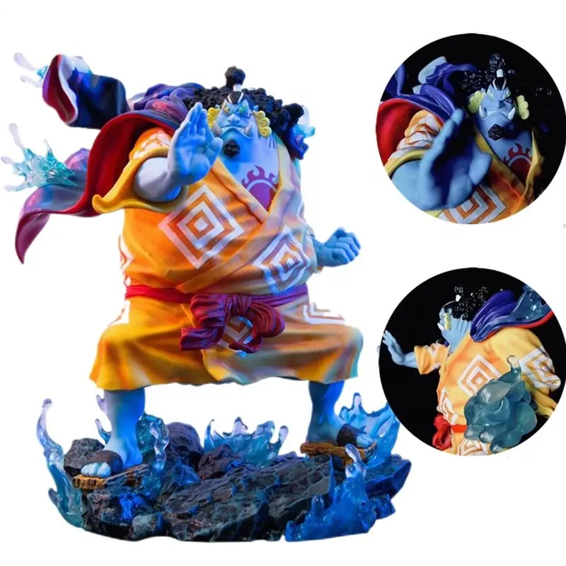 32cm High Quality GK Model One Piece Jinbe Anime Figure Oversized Statue Collection Doll