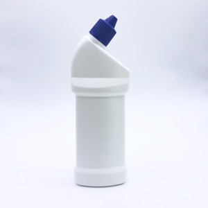 Wholesale 500ml 16oz Empty HDPE Toilet Cleaner Bottles Plastic For Toilet Bowl Cleaner